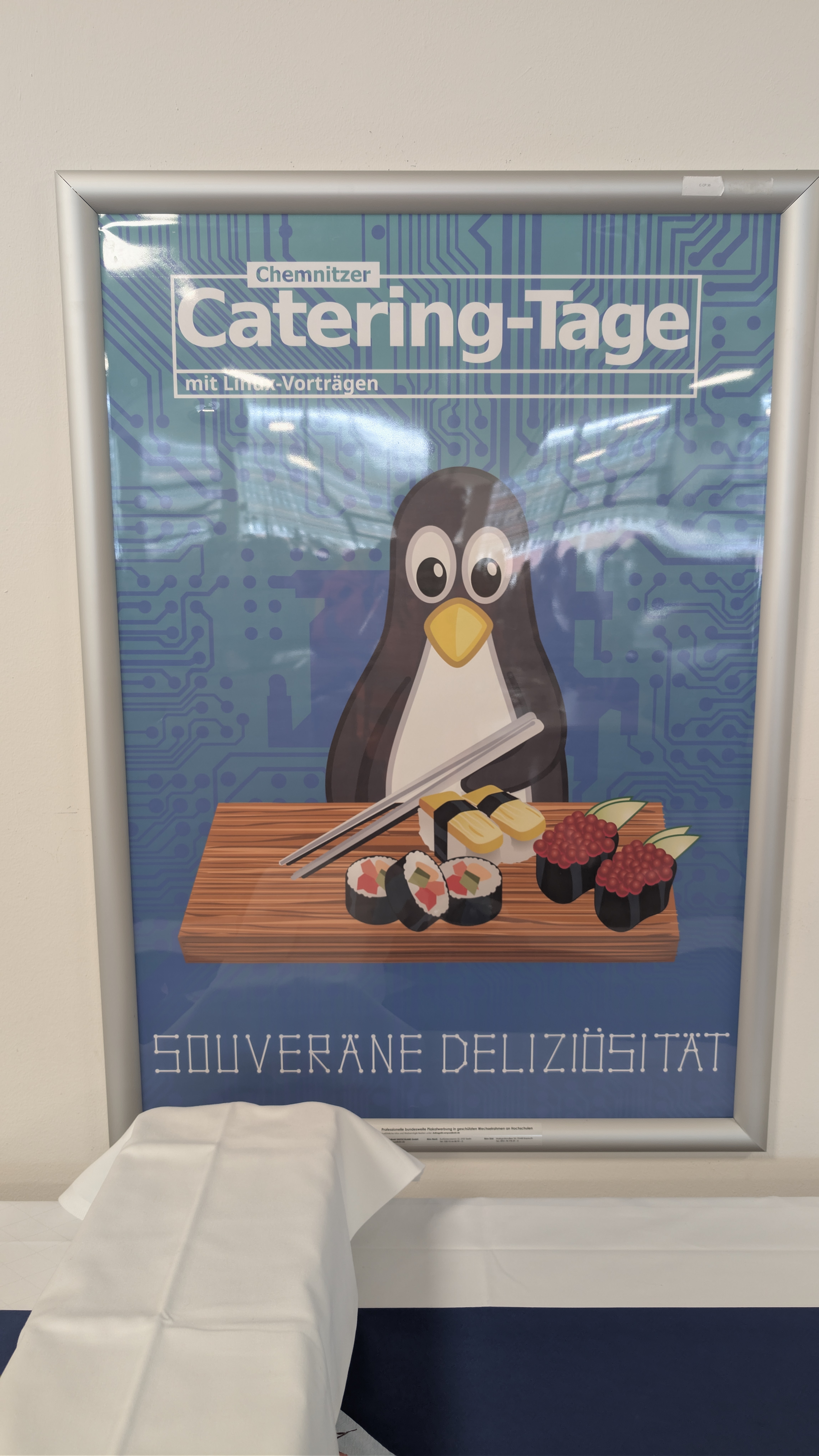 Plakat der Chemnitzer Catering-Tage