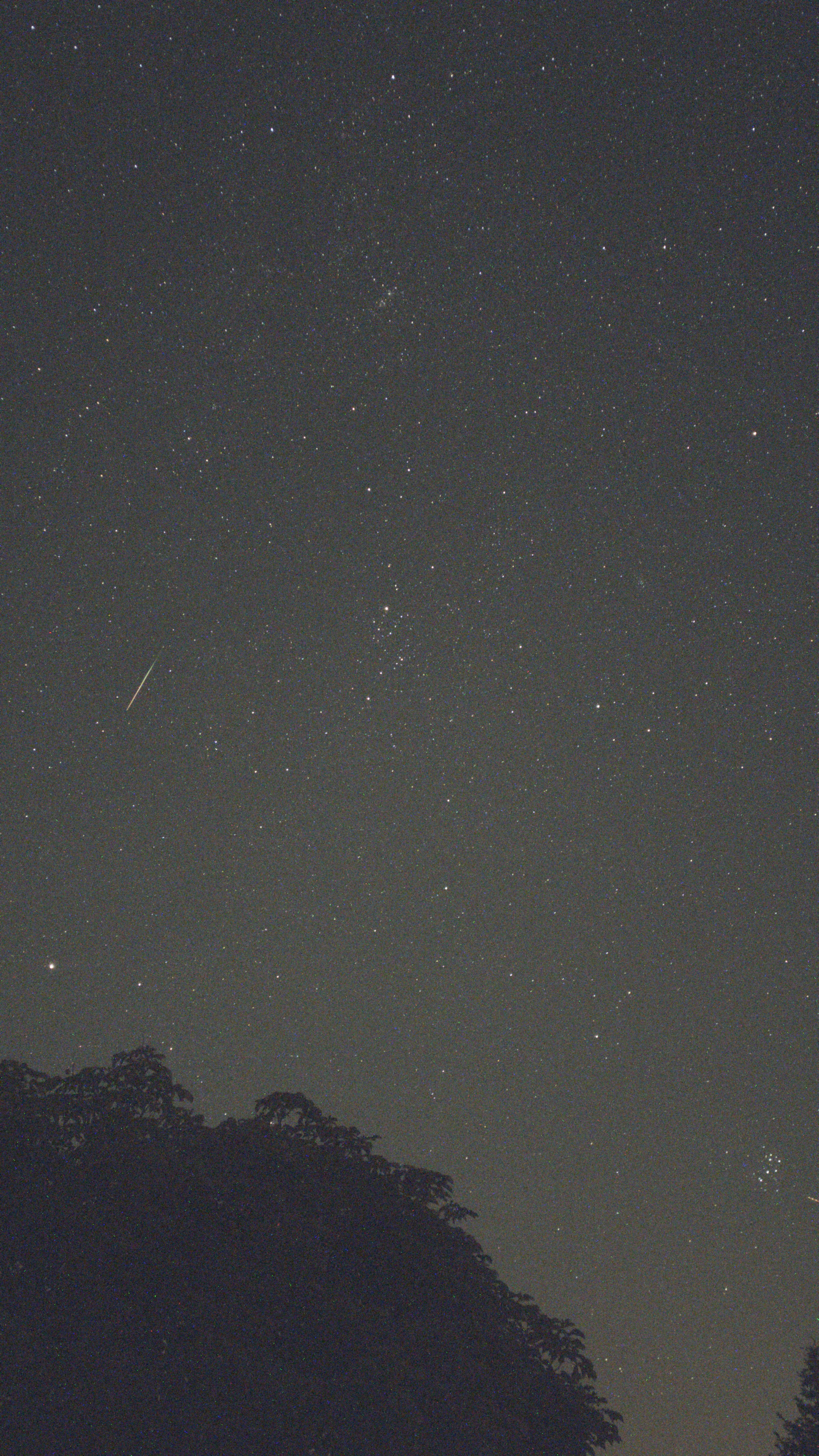 Perseid Meteor at 00:55