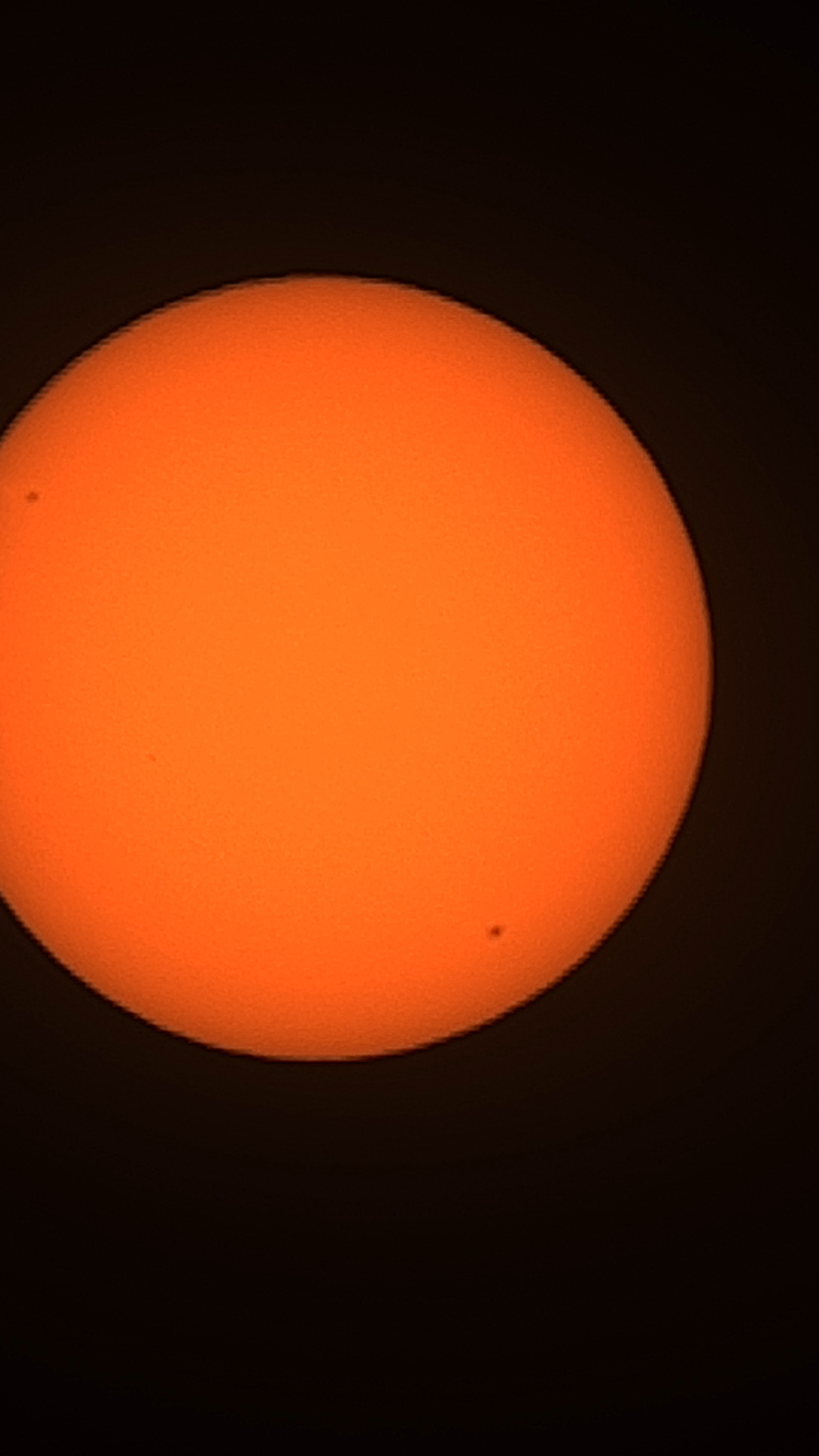ZWO Seestar S30 Pro Solar Image with Zoom